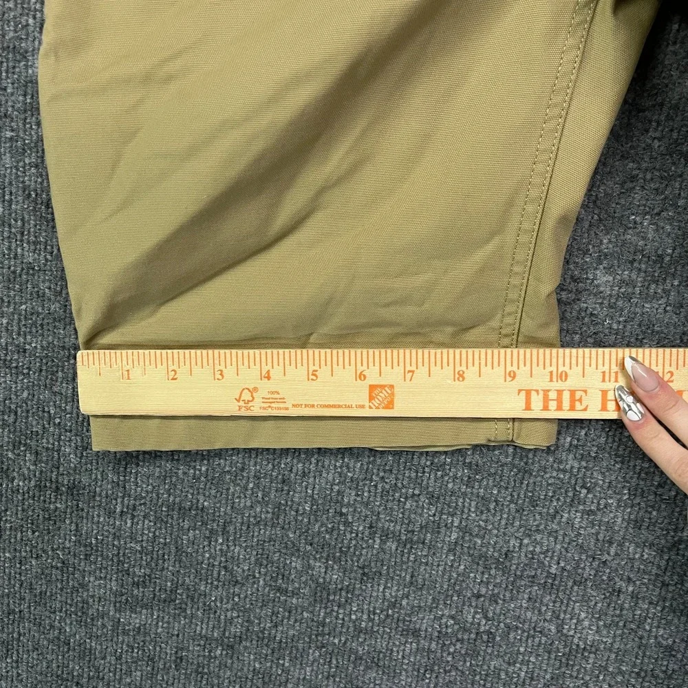 Carhartt Rugged Relaxed Fit Shorts Men's Beige Khaki Utility Workwear Size 33